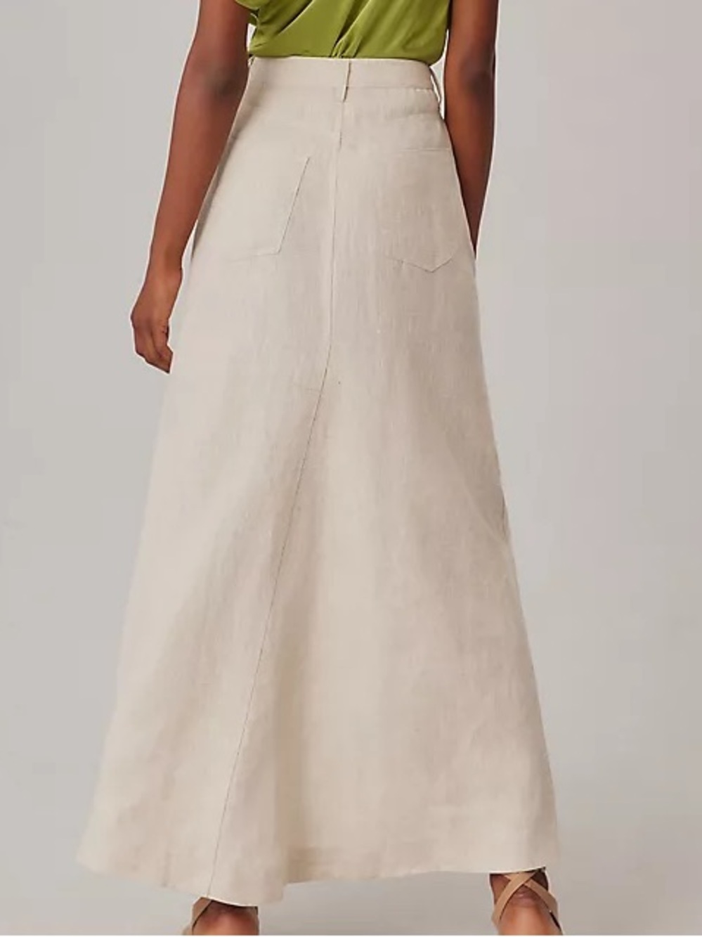 Reformation Tazz Maxi Linen skirt - Picture 2 of 4